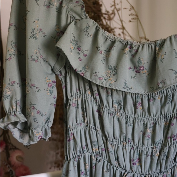 Adored Vintage Romantic Prairie Dress - Picture 2 of 3